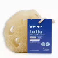 Forpeople – Luffaschwamm Natur, Plastikfrei & Biologisch Abbaubar 1 st