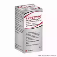 Fortacin 150 Mg Ml 50 Mg Ml Spray Z Anw A Haut
