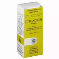 Fortakehl D 4 Kapseln 20 st Kapseln