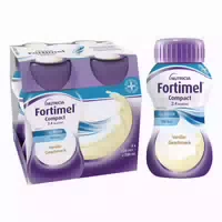 Fortimel Compact 2 4 Vanillegeschmack 4x125 ml Flüssigkeit