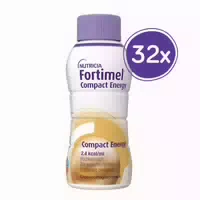 Fortimel Compact Energy Trinknahrung Cappuccino 8x4x300 Ml Flüssigkeit