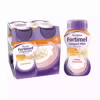 Fortimel Compact Fibre 2 4 Trinknahrung Erdbeere 4x125 Ml Flüssigkeit