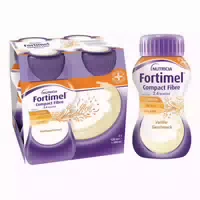 Fortimel Compact Fibre Trinknahrung Vanille 4x125 Ml