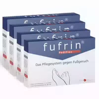 Fusspflegesystem bei Fußgeruch & Schweißfüßen | Inkl Socken | Anti Fußgeruch | Fufrin | 2er Set
