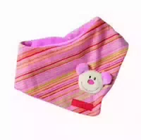 Baby Halstuch Mit Klettverschluss Pink 1 St