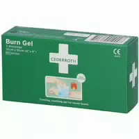 Cederroth 2 Cederroth Burn Gel Dressing Verband 10 X 10