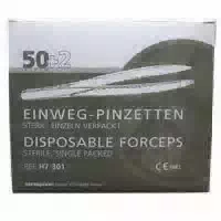 Frank Einmalpinzette aus Kunststoff Steril 12,5 cm