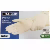 Franz Mensch Hygostar Nitril Handschuhe Safe Light, Puderfrei