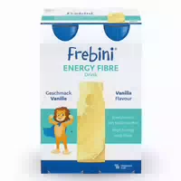 Frebini Energy Fibre Trinknahrung Vanille | Aufbaunahrung mit Vitaminen für Kinder