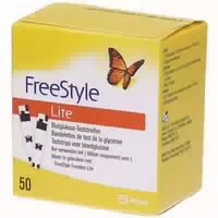 Freestyle Lite Blutzucker Teststreifen ohne Codieren