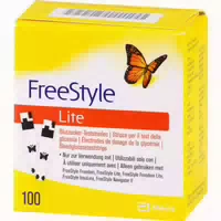 Freestyle Lite Teststreifen Ohne Codieren 50 St Teststreifen