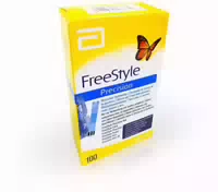 Freestyle Precision Blutzucker 100 Teststreifen ohne Codieren