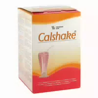 Calshake Erdbeere Beutel Pulver 7x87 g