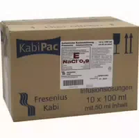 Isotonische Kochsalzlösung 100ml Halbgefüllt