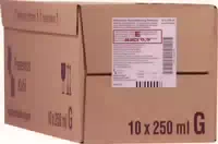 Kochsalzlösung 0,9% Glasflaschen Fresenius 10x250 Ml Infusionslösung