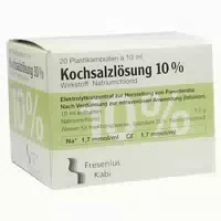 Kochsalzlösung 10% Infusionslösungskonze 20x10 Ml