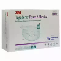 Tegaderm Foam Adhesive Fk 6,9x7,6 Cm Oval 90614 10 St Verband
