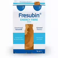 Fresubin Energy Fibre Trinknahrung Karamell | Astronautennahrung & Aufbaukost mit Vitaminen