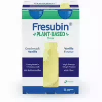 Fresubin Plant Based Trinknahrung Vanille | Vegane Aufbaukost Reich an Vitamin D und Eiweiß