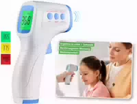 Kontaktlos Infrarot Thermometer für Stirn und Oberflächen