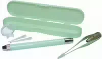 Ohrreiniger Ohrlöffel mit Led Licht und Lupe, Inkl 2 Ohrlöffel Ohrpinzette mit Led Licht