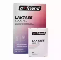 A Friend Laktase 6 000 Fcc Bei Laktoseintoleranz Tabletten