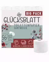 Glücksblatt Toilettenpapier mit Vanilleduft