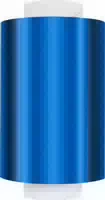 Fripac Alu Haarfolie Blau 16 My Dispenser Rolle 12 cm X 150 m