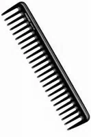 Fripac Ebonit Strähnenkamm 406, 18,5 Cm