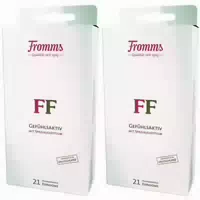 «ff Gefühlsaktiv» Kondome 21er Pack – Silikonöl, 52 mm 21 Kondome 21 st