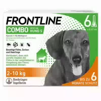 Frontline Combo Spot On gegen Flöhe und Zecken Hund S 2 10kg