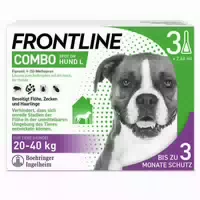 Frontline Combo Spot On gegen Flöhe und Zecken Hund l 20 40kg