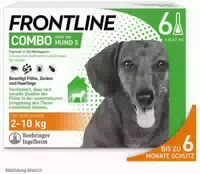 Frontline Combo Spot On Hund S 2 10 kg 6 Pipetten