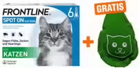 Frontline Spot On Katze 6 Pipetten Gratis Frontline Baldriankissen für Katzen