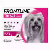 Frontline Tri Act für Hunde 2 5 kg