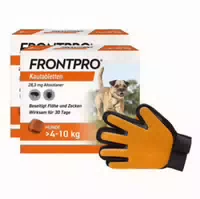 Frontpro 28 mg Kautabletten für Hunde 4 10 kg