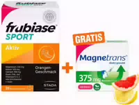 Frubiase Sport Brausetbl 20 Stück Gratis Magnetrans Direkt 375 mg Granulat