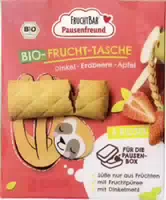 Fruchtbar Bio Frucht Tasche Dinkel Erdbeere Apfel