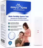 Fruchtbarkeitstest Sperma Test für Männer Easy@home 1 X Spermientest Zeugungsfähigkeit Schnelltest