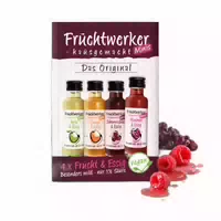 Fruchtwerker Minis 4er Set Fruchtessig