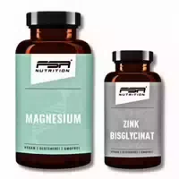 Fsa Nutrition Set aus Magnesium Bisglycinat und Citrate 120 Kapseln & Zink Bisglycinat 365 Tabletten