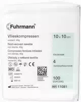 Vlieskompressen 10 X 10 Unsteril 4lagig 40 g 100 Kompressen