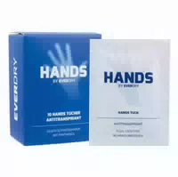 Everdry Antitranspirant Hands Tücher 10 St Tücher