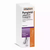 Fungizid Ratiopharm Pumpspray 40 ml bei Hautpilzerkrankungen wie Fußpilz