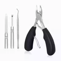 Fußnagel Nagelzange für Dicke Nägel, Weicher Griff & Metall 1 st