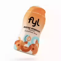 Fyl Zuckerfreier Sirup Eistee Pfirsich Geschmack