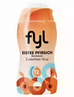 Fyl Zuckerfreier Sirup Eistee Pfirsich Geschmack