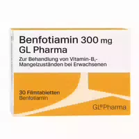 Benfotiamin 300 mg Gl Pharma 30 st Filmtabletten