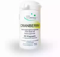 Cranberry Kapseln zur Nahrungsergänzung