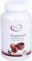Konjakwurzelextrakt Glucomannan Kapseln 120 Stück